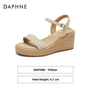 Daphne | Platform Summer Sandals with Strap