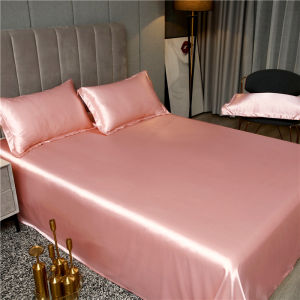 Summer Cooling Icy Silk Simple Bed Sheet 1.5m
