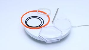 Rotary Tumbler Replacement Rubber Roller Belt Jewelry Polisher Seal Bucket Lid KT6808 Finishing Machine Repair Accessory