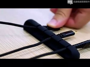 Blumey  ตัวจัดระเบียบสายเคเบิลข้อมูล ที่ยึดสายไฟ ที่เก็บสายหูฟัง  data cable organizer