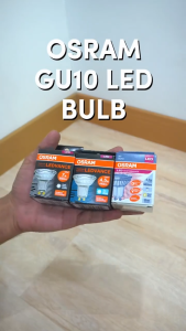 [10 PCS SET] OSRAM GU10 LED VALUE BULB PAR 16 4.5W/5.5W/7W WARM WHITE /COOL WHITE/DAYLIGHT 240VSIRIM