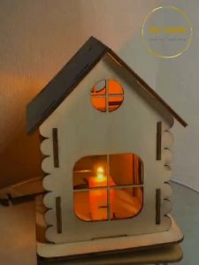 Mô Hình Gỗ 3D Lắp Ráp Ngôi Nhà Mô Hình Nhà Diy Đồ Chơi Trẻ Em Ngôi Nhà Độc Đáo Decor Phòng