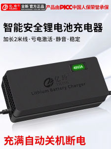 Universal 48V Star Energy Lithium Battery Charger Li-Ion 54.6V 2A for E-Scooter E-Bike Electric Vehicle Charging Accessory