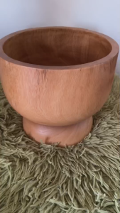 ครกไม้อบแห้ง พร้อมสาก ผลิตภัณฑ์จากไม้มะม่วง อบแห้ง ไม่ขึ้นรา สวยงามทนงาน