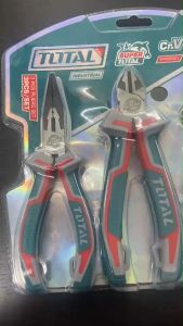 TOTAL ชุดคีม 3 ตัวชุด (คีมปากจิ้งจก + คีมปากเฉียง + คีมปากแหลม) รุ่น THT2K0301 THT2K0301S