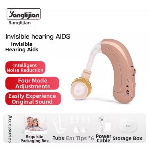 BANGLIJIAN | Elderly Hearing Aid for Moderate to Severe Hearing Loss Invisible Wireless Charging
