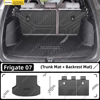 CHUCHENG | TPE Anti-dirty Rear Trunk Mat for BYD Warship 07