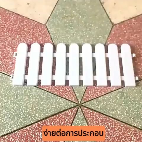 รีวิวเจาะลึก: รั้วตกแต่งสวนพลาสติก DIY สีขาว PVC ขนาด 50x30cm ดีไหม? คุ้มค่าสำหรับแต่งสวนของคุณหรือไม่?