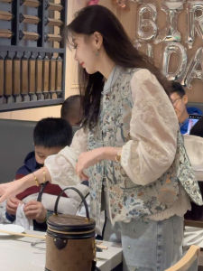 New Chinese Style Womens Fashion Set Zen Meaning Complete Set Lightweight Luxury Feel Two-Piece Suit 2025 New Arrival