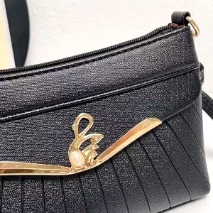 Túi đeo chéo kiêm ví nữ cầm tay da PU cao cấp BAGU THIENNGA175