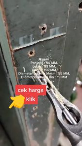 Clamp baja dudukan mesin bor penjepit mata bor bobok kayu ADAPTER MORTISER mortising bor Kotak