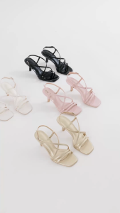 Nose CLoud 9 Strappy Cloudfoam Stiletto Heel Sandal