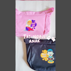 tas ngaji selempang anime anak laki laki dan perempuan sekolah muat lks demon slayer kny hasira tanjiro zenitsu