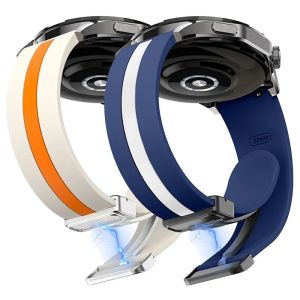 ​20mm 22mm Magnetic Buckle Strap for Samsung Galaxy Watch 7 6 5 4 for Huawei GT4 GT3 GT2pro bracelet for Garmin Vivoactive4 Band