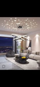 Lampu Gantung Modern Emas: Pilihan Pencahayaan Ruangan yang Elegan