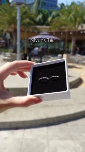 Nhẫn đôi bạc Only U SILVER CHIC N12 bạc 925