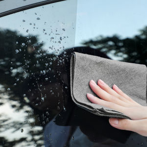 10Pcs Thickened Magic No Trace Glass Cleaning Cloth Lint Free Microfiber Absorbent Wipes for Window Car Mirrors Kitchen Dishcloth