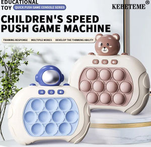 Kebememe Bộ lắp hình trẻ em Trò Chơi Nhanh Chóng Đẩy Trò Chơi Máy Groundhog đồ chơi xả stress Trẻ Em Món Quà Sinh Nhật