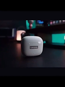 Original New Lenovo LP40 Pro Wireless Earphones HiFi Stereo Music Waterproof Sports Game Bluetooth Headphone Low Latecy Noise Reduction HD Lightweight Earbuds Smart Touch Control With Hands-Free Call Headset With Mic For iPhone Android Phones