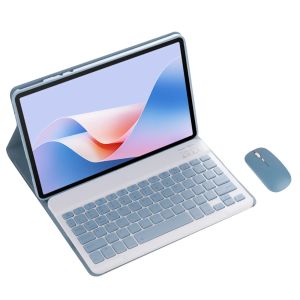 Keyboard Case for Honor Pad 10 12.1-inch 2025 HEY3-W00 Tablet Detachable Wireless Bluetooth Keyboard Cover and Mouse