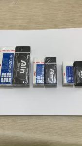 Tẩy bút chì Pentel cục gôm tẩy chì siêu sạch màu trắng/ đen các size- CHÍNH HÃNG