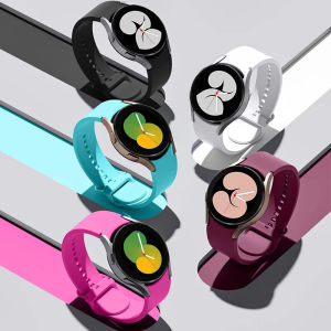 Ban Đầu dây đeo thể thao cho Samsung Galaxy Đồng Hồ 6/5/4 44Mm 40Mm Dây đeo đồng hồ bằng silicon Vòng Đeo Tay Galaxy Đồng Hồ 6 Cổ Điển 43Mm 47Mm/Đồng Hồ 5 Pro 45Mm/Đồng Hồ 4 Cổ Điển 42Mm 46Mm Phụ Nữ Người Đàn Ông