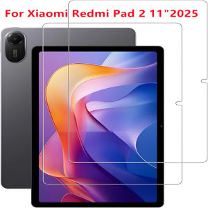 2PCS Tablet Tempered Glass Screen Protector For Xiaomi Redmi Pad 2 11 Inch 2025 Anti-Scratch Anti-Fingerprint HD Protective Film