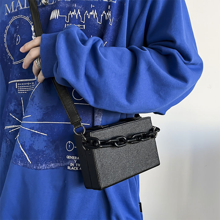 Messenger Bag Men's Ins Fashionable Small Bag Fashion Trendy