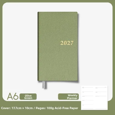 Portable 2027 Diary Planner