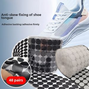 Shoes Tongue Anti-Skew Fixed Gadget Self-Adhesive Velcro Sports Insole Non Slip Anti-Deviation Shoes Ears Sewing Free Fixing Buckle