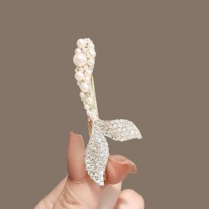 Kẹp Tóc Nữ Cao Cấp Màu Đen Có Nơ Bướm Kẹp Tóc Mái Lệch Kẹp Tóc Đuôi Ngựa Phụ Kiện Tóc Cho Nữ