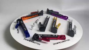 Chân Chống Xe Máy CNC Có Thể Điều Chỉnh Hợp Kim Nhôm Chống Trượt Hỗ Trợ Cho Xe Máy Điện Phụ Kiện Độ Chế.