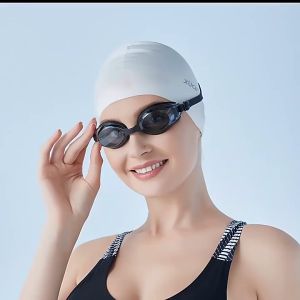 Kính bơi cận thị 1.5 đến 8.0 độ POPO 613 cho người lớn và trẻ em từ 6 tuổi chống tia UV hạn chế sương mờ