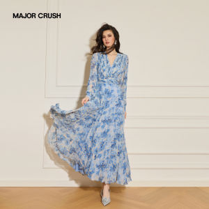 New Summer Azure Vacation Dress