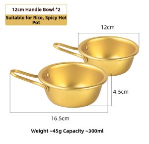 Personal Multifunctional Aluminum Pot