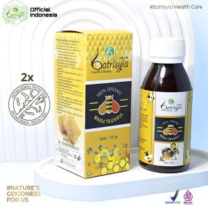 Batrisyia Madu Teuweul Organik - Madu Trigona Asli 145gr