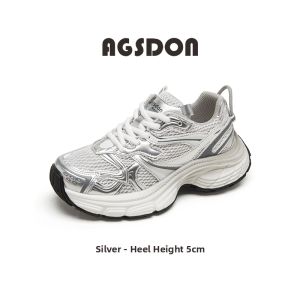 Agsdon | Breathable Thick Soled Womens Dad Shoes