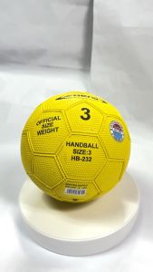 Quality & CHEAP Rubber Hand Ball Bola Getah (Size1 Size 2 Size 3) Colour: Yellow| Handball Bola Baling