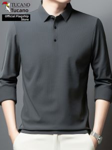 TUCANO | Wrinkle-Resistant Polo Shirt Men Long Sleeve