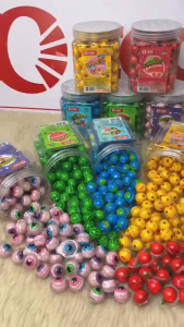 【BUY 1 TAKE 1】COCO 3D  Mini Soft Candy  eyeball/ Duck /Earth/ Strawberry/Watermelon HALLOWEEN candy Prank fudge Holiday candy