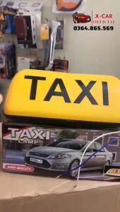 Mào taxi - Có đèn - Đế nam châm cỡ 28cm