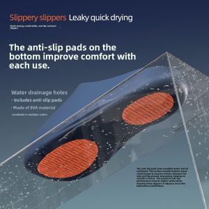 MONLEYTA | Non-Slip Indoor Slippers For Pregnant Women And Elderly Men Summer Quiet Odorless Bathroom Home Use Slippers Anti-Slip EVA Material