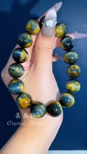 【现货】15mm 彼特石手串|极致掌控 × 全局洞察 × 王者行动力|Pietersite Bracelet|Mastery • Insight • Command