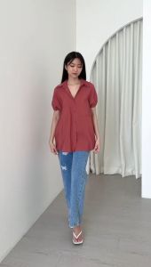 ATASAN WANITA ELSA SHIRT - SYS CLOTHIER