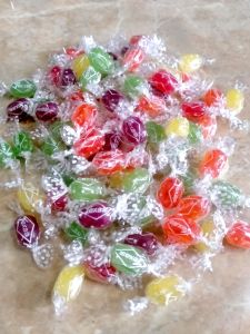 120 pcs permen texas liliput rasa buah murah nampol