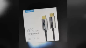 Jasoz HDMI Fiber Optic HDMI Cable 4K/60Hz 2.0 HDR ARC for TV Monitor PC XBox Projector PS4