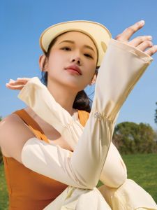 miiow | Cat Person Sun Protection Ice Sleeve Women Summer 2025 New Driving Cool Sensation UV Protection Outdoor Cycling Sports Ice Silk Sleeve Cover