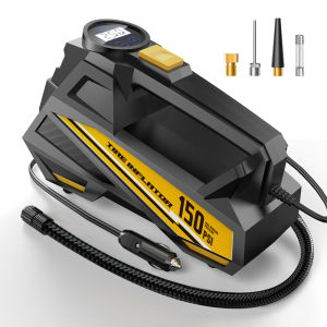 CARSUN Compact Cordless Tire Inflator 150PSI Bike Pump Type-C Digital Auto Shut-off for MTB Road Bike Motorcycle Ball CE