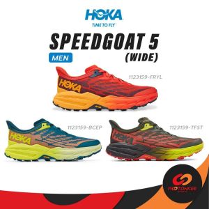 316BD Yao Yao Pootonkee sports Hoka mens speedgoat 5 wide leg running shoes Vibram®