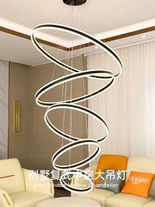 Nordic home decoration stair chandelier living room bedroom and dining room Pendant lights ceiling light indoor lighting